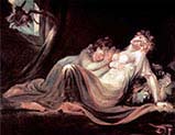The Incubus Leaving Two Sleeping Women